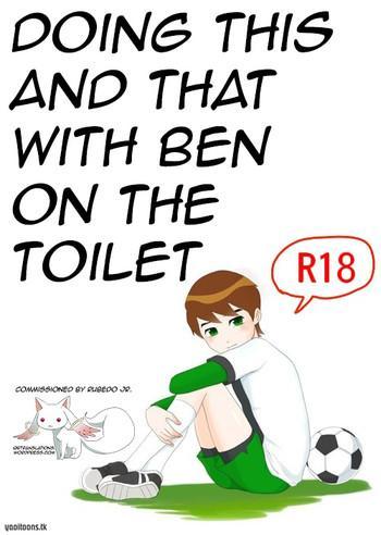Naruto Ben o Benjo de Arekore Suru Hanashi | Doing This and That with Ben on the Toilet- Ben 10 hentai Cumshot Ass