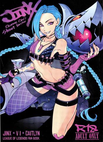 Uncensored Full Color JINX Come On! Shoot Faster- League of legends hentai 69 Style