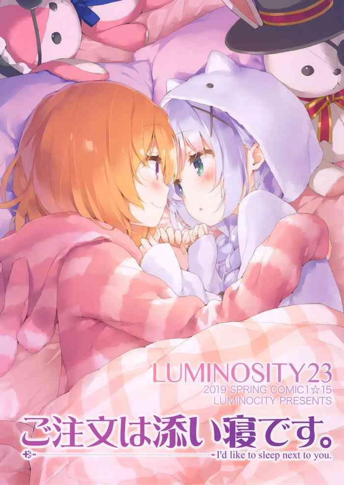 Uncensored Full Color Luminocity 23 Gochuumon wa Soine desu. – I'd like to sleep next to you.- Gochuumon wa usagi desu ka hentai Beautiful Girl