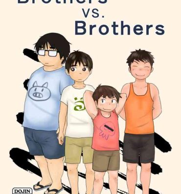 Foot Brothers VS. Brothers- Original hentai Big Dildo