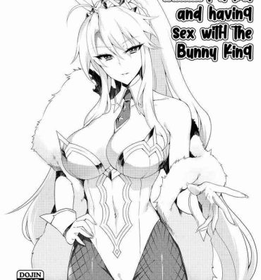 Adolescente Bunnyue to no Kake ni Katte H Suru Hon | A book about winning a bet and having sex with Bunny King- Fate grand order hentai Gay Doctor