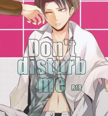 Ass To Mouth Don't disturb me- Shingeki no kyojin hentai Butt Fuck